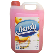 Υγρό σαπούνι χεριών Handy - Φράουλα, 4 lit